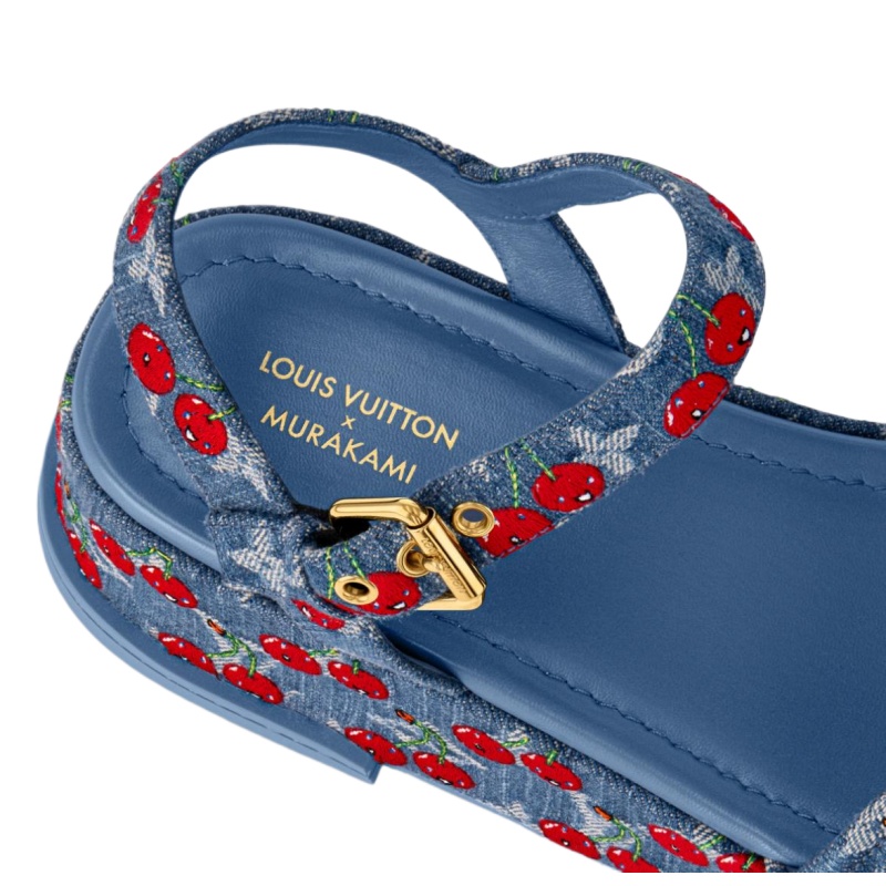 Louis Vuitton LV x TM Maya Platform Sandal - Image 4